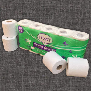 Single Ply 300 Sheet Virgin 10 Rolls