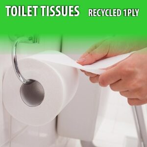 Toilet Tissue Recycled 1 Ply