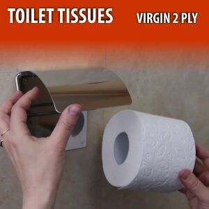 Toilet Tissue Virgin 2 Ply
