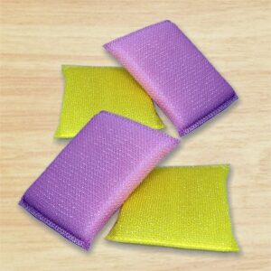 Netted Scouring Pad 4 Pcs
